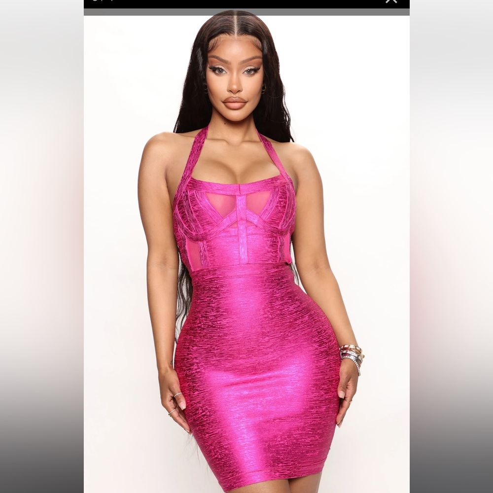 Never worn Fashion Nova Dress